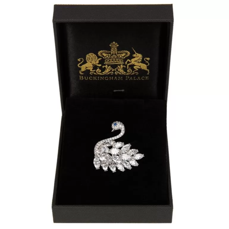 Royal Collection Shop Brooches*Crystal Swan Brooch