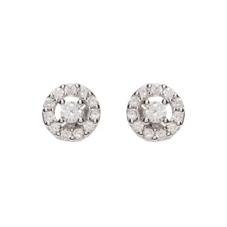 Royal Collection Shop Earrings*Diamante Stud Earrings