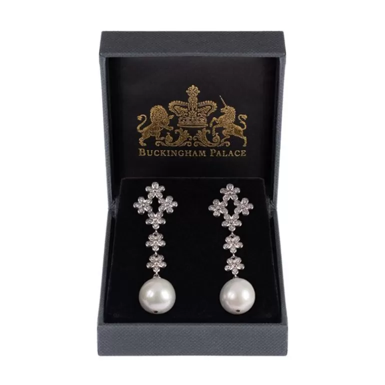 Royal Collection Shop Earrings*Floral Drop Earrings