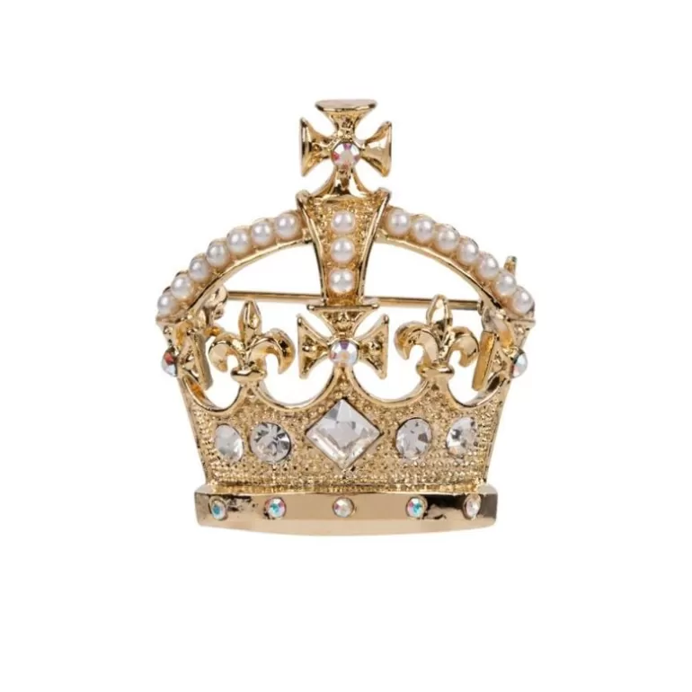 Royal Collection Shop Brooches*Gold Crown Brooch