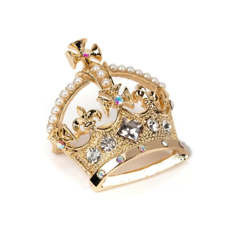 Royal Collection Shop Brooches*Gold Crown Brooch