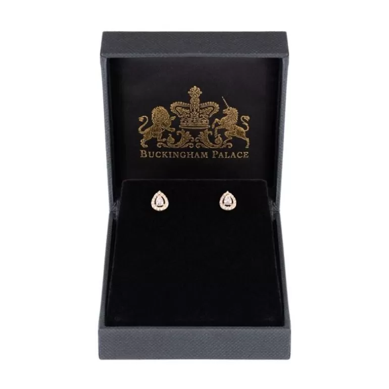 Royal Collection Shop Earrings*Gold Teardrop Earrings