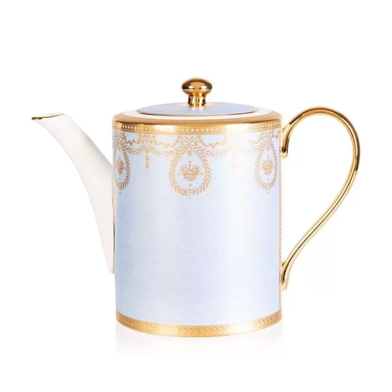 Royal Collection Shop Afternoon Tea*Imperial Russian Blue Coffee Pot