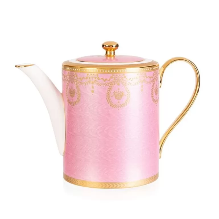 Royal Collection Shop Afternoon Tea*Imperial Russian Pink Coffee Pot