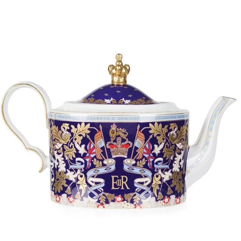 Royal Collection Shop Teapots*Longest Reigning Monarch 6 Cup Teapot