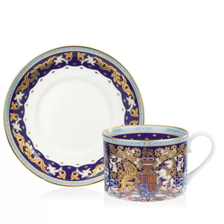 Royal Collection Shop Afternoon Tea*Longest Reigning Monarch Teacup And Saucer