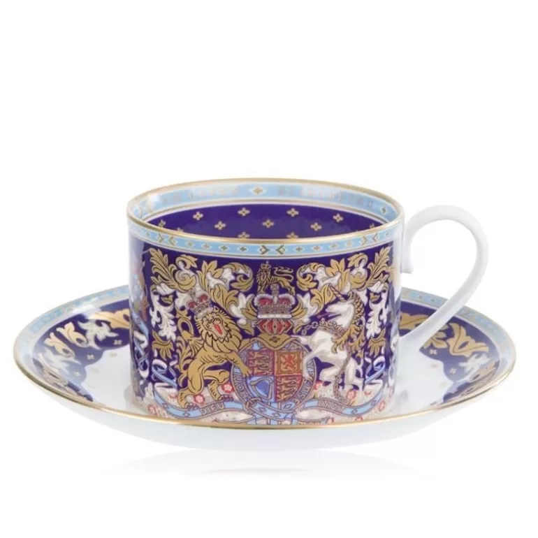 Royal Collection Shop Afternoon Tea*Longest Reigning Monarch Teacup And Saucer