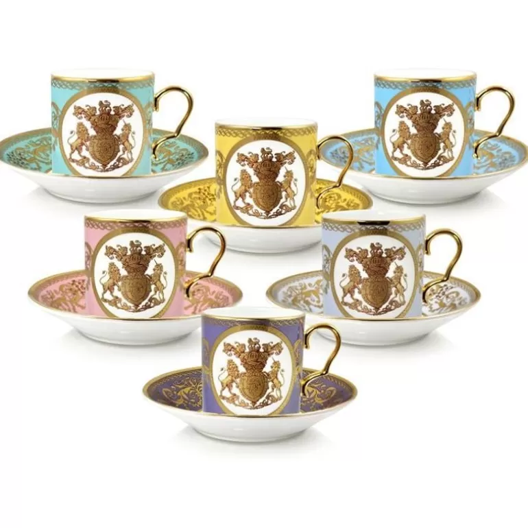 Royal Collection Shop Cups & Saucers*Lustre Pastel Coffee Cup And Saucer Set