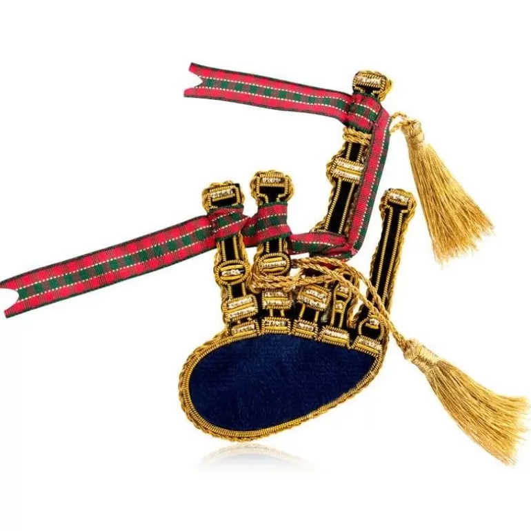 Royal Collection Shop Decorations*Palace Of Holyroodhouse Bagpipe Decoration