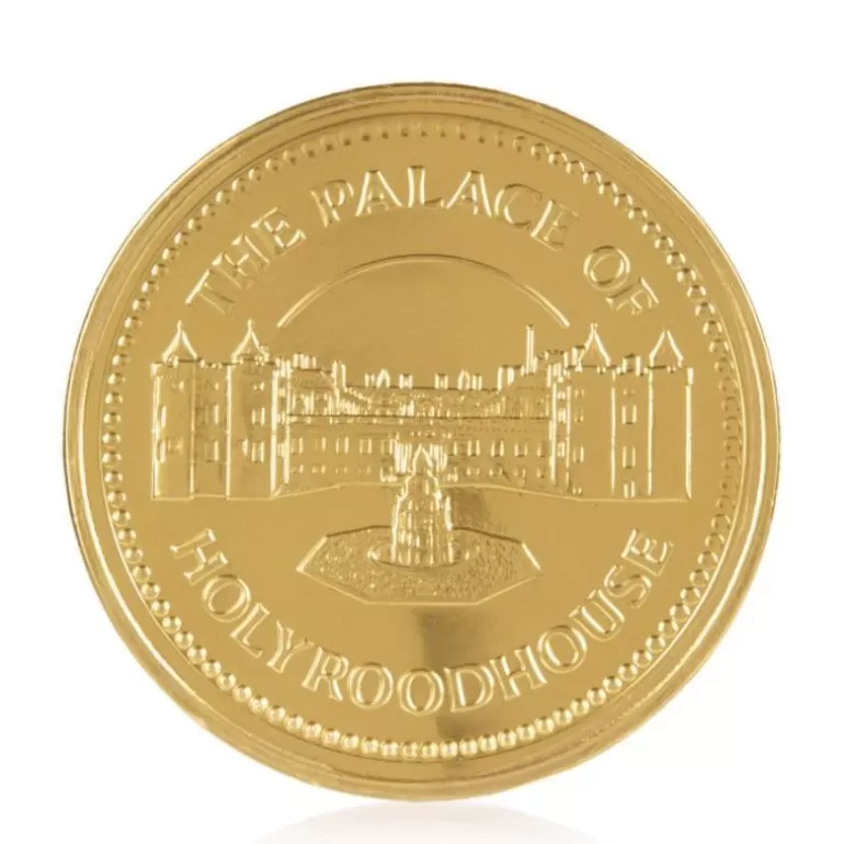 Royal Collection Shop Confectionery & Chocolates*Palace Of Holyroodhouse Chocolate Coin