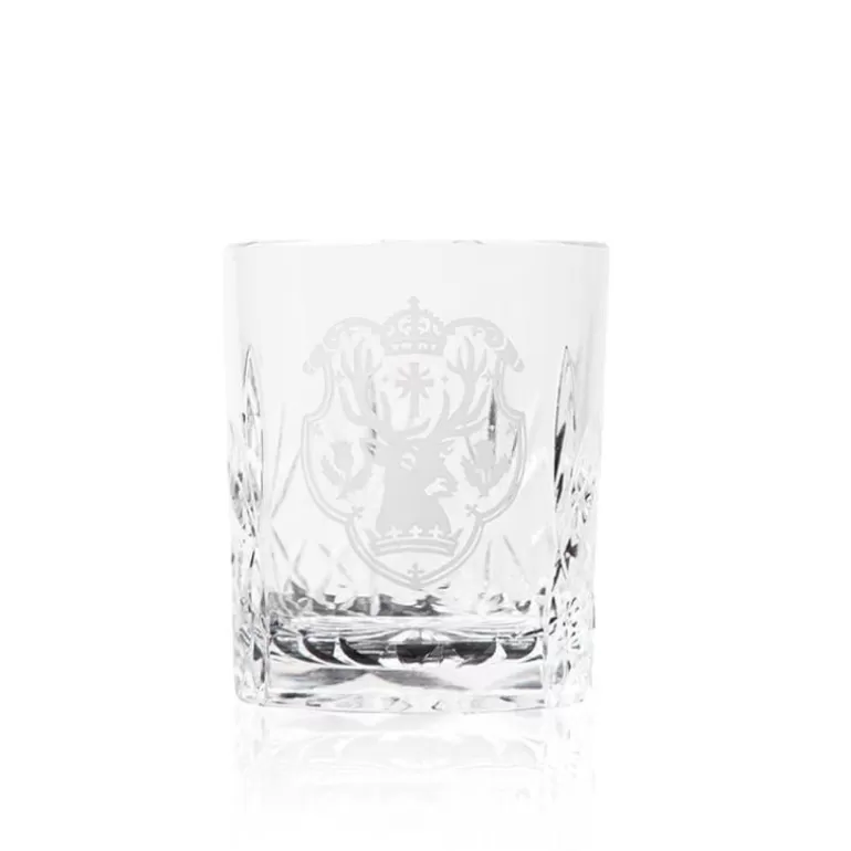 Royal Collection Shop Glassware*Palace Of Holyroodhouse Crystal Tot Glass