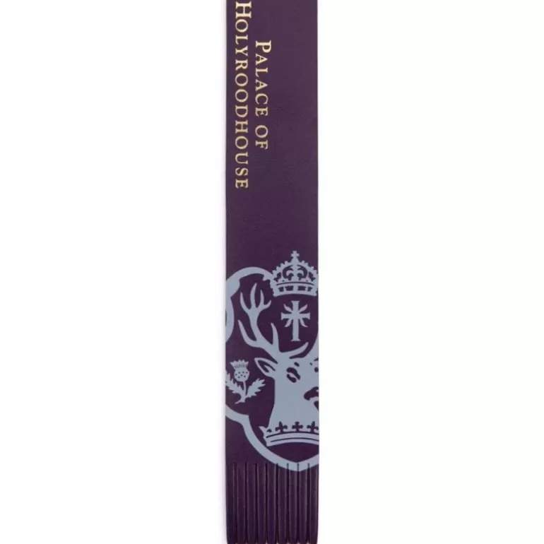 Royal Collection Shop Bookmarks*Palace Of Holyroodhouse Purple Bookmark