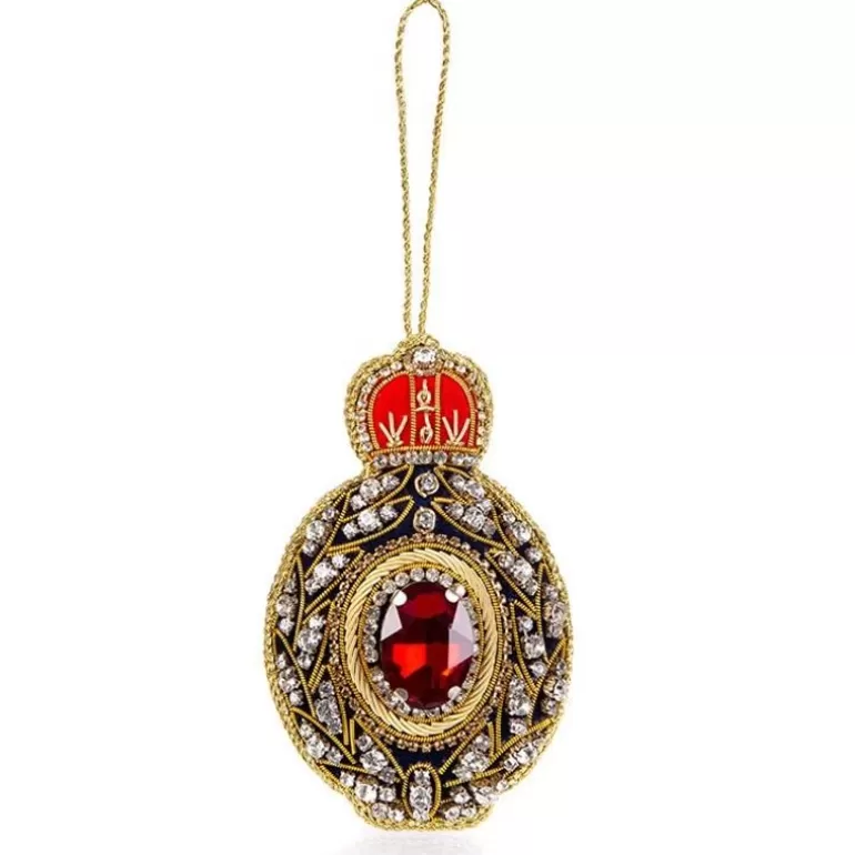 Royal Collection Shop Decorations*Palace Of Holyroodhouse Red Jewel Decoration