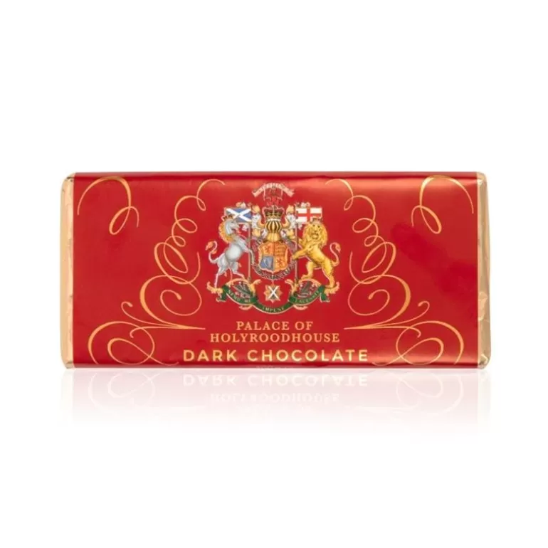 Royal Collection Shop Confectionery & Chocolates*Palace Of Holyroodhouse Scottish Arms Dark Chocolate Bar