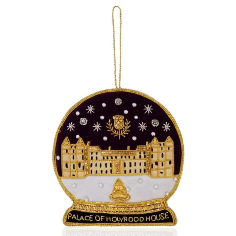 Royal Collection Shop Decorations*Palace Of Holyroodhouse Snow Globe Decoration