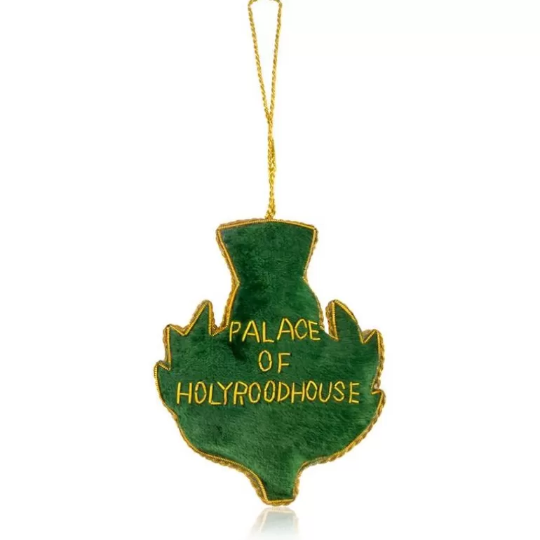 Royal Collection Shop Decorations*Palace Of Holyroodhouse Thistle Decoration