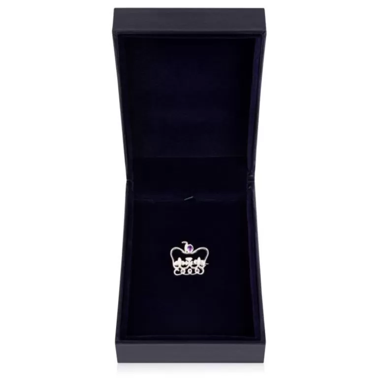 Royal Collection Shop Brooches*Platinum Jubilee Limited Edition Silver Brooch