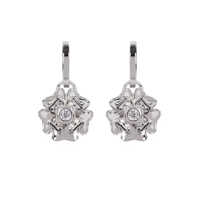 Royal Collection Shop Earrings*Rose Drop Earrings