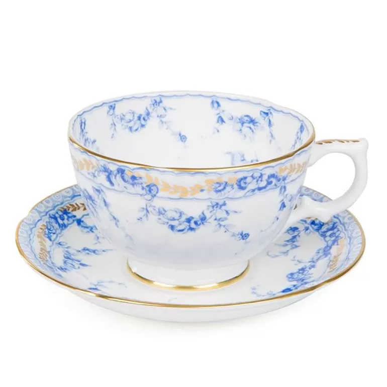 Royal Collection Shop Royal Birdsong*Royal Birdsong Gilded Breakfast Cup And Saucer