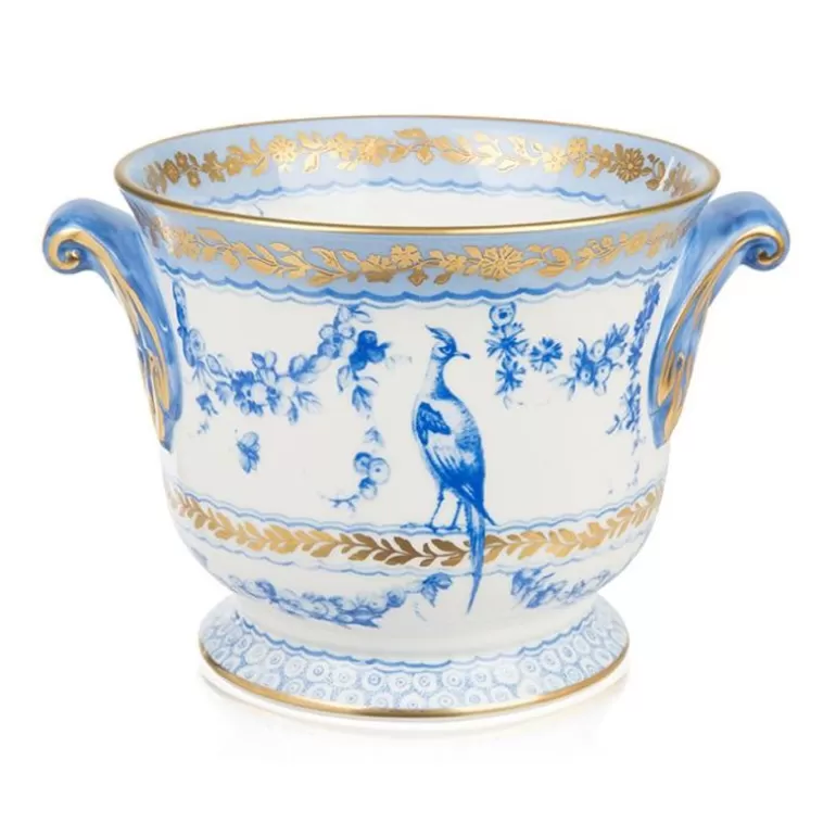 Royal Collection Shop Royal Birdsong*Royal Birdsong Gilded Cachepot