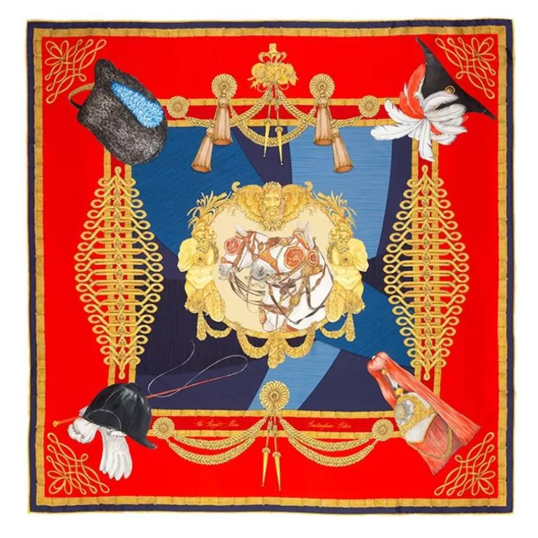 Royal Collection Shop Scarves*Royal Mews Silk Scarf