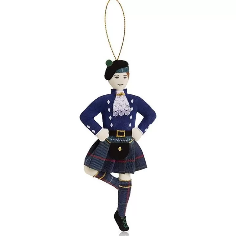 Royal Collection Shop Decorations*Scottish Highland Boy Dancer Decoration