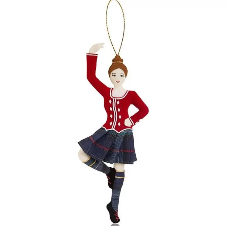 Royal Collection Shop Decorations*Scottish Highland Girl Dancer Decoration