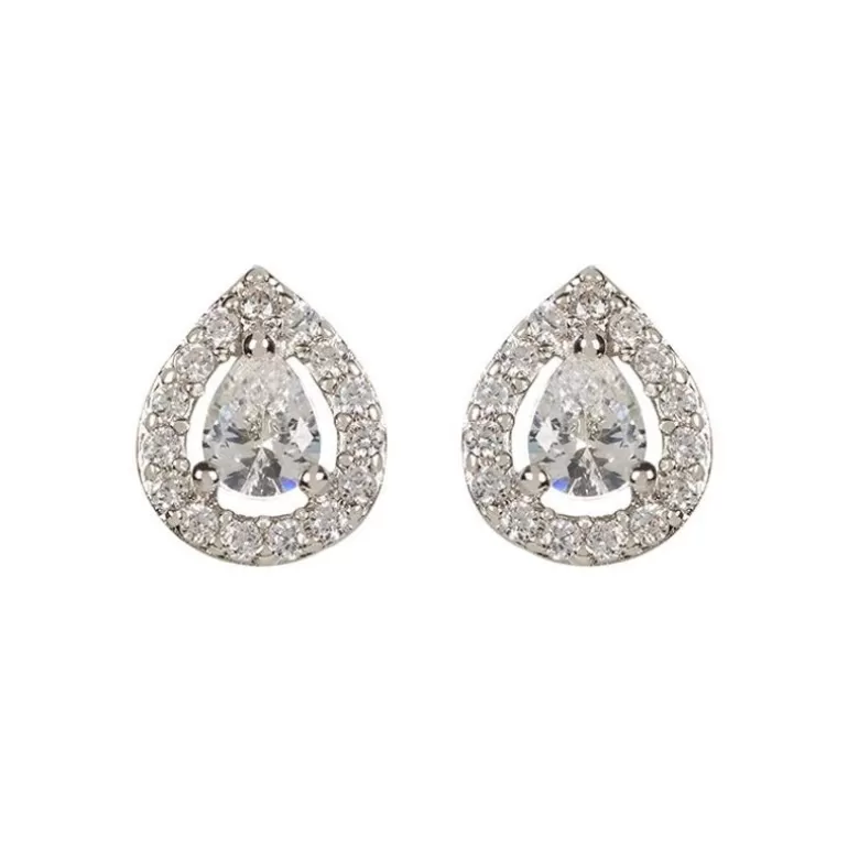 Royal Collection Shop Earrings*Silver Teardrop Earrings