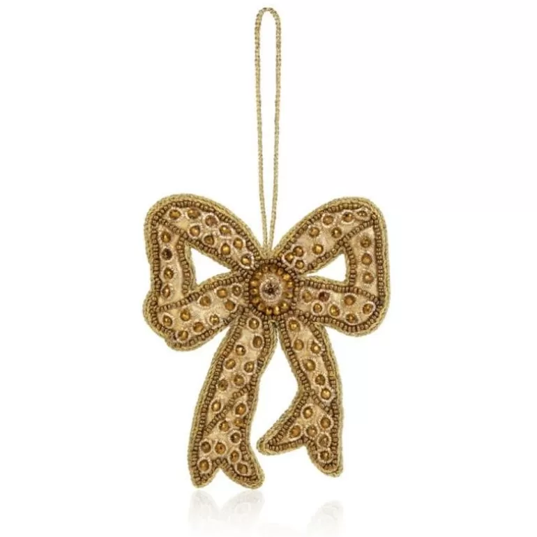 Royal Collection Shop Decorations*Style & Society Gold Bow Decoration