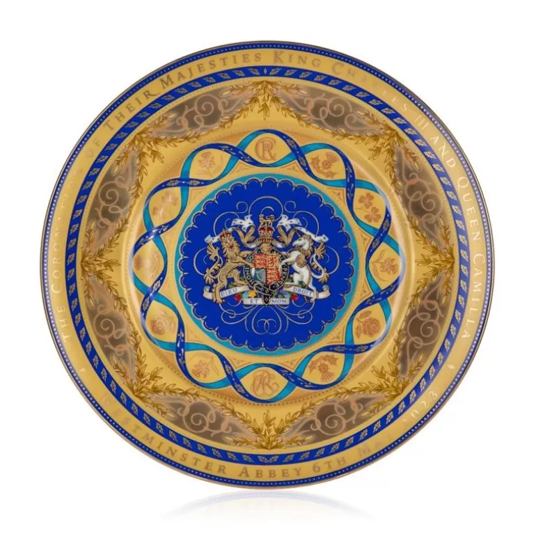 Royal Collection Shop Plates & Bowls*The Coronation Limited Edition Charger Plate