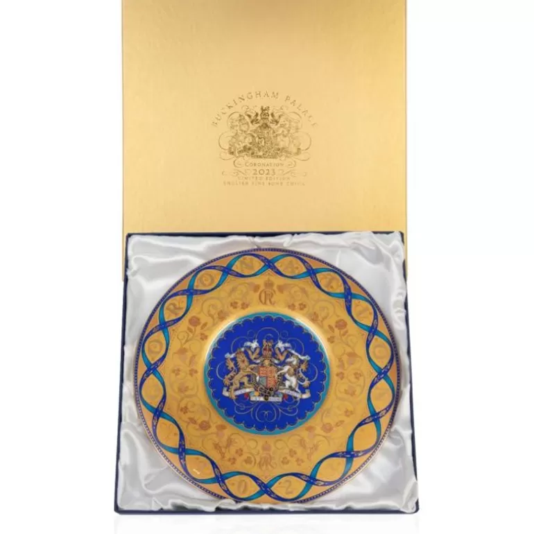 Royal Collection Shop Plates & Bowls*The Coronation Limited Edition Disc Plate