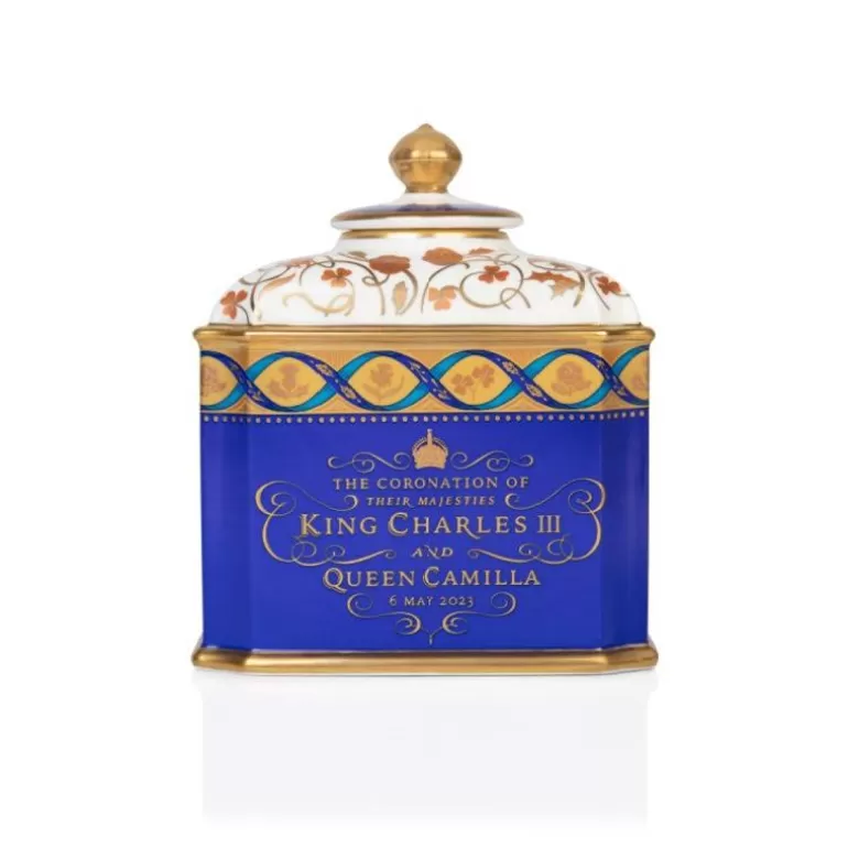 Royal Collection Shop The Coronation Of King Charles Iii*The Coronation Limited Edition Tea Caddy