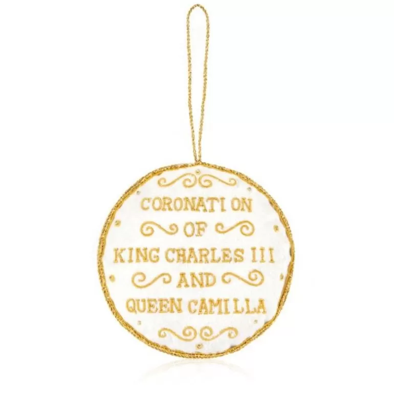 Royal Collection Shop Decorations*The Coronation Roundel Decoration