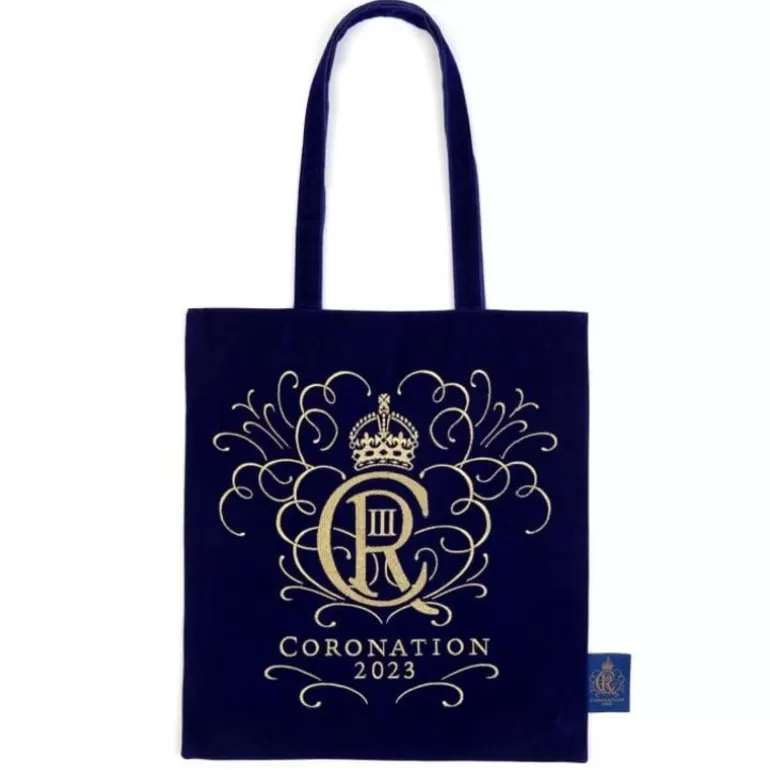 Royal Collection Shop Bags*The Coronation Velvet Tote Bag