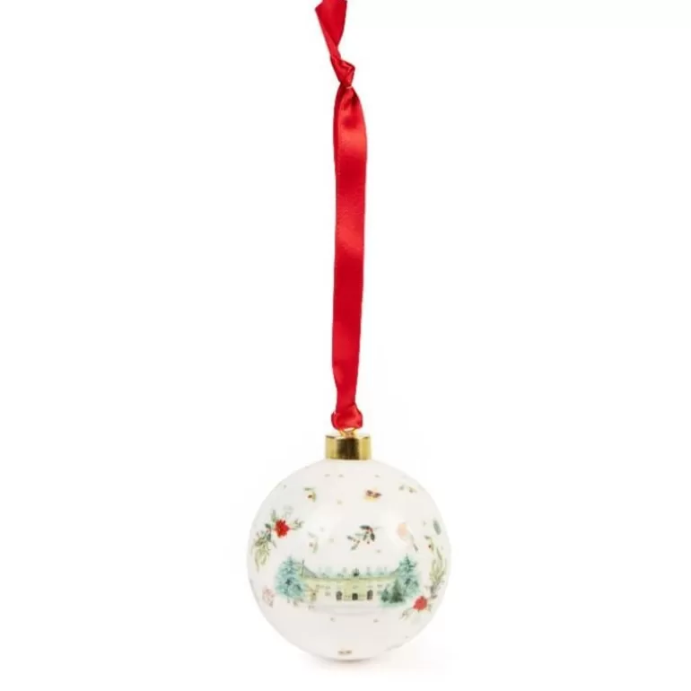 Royal Collection Shop Decorations*The Palace Of Holyroodhouse Fine Bone China Bauble