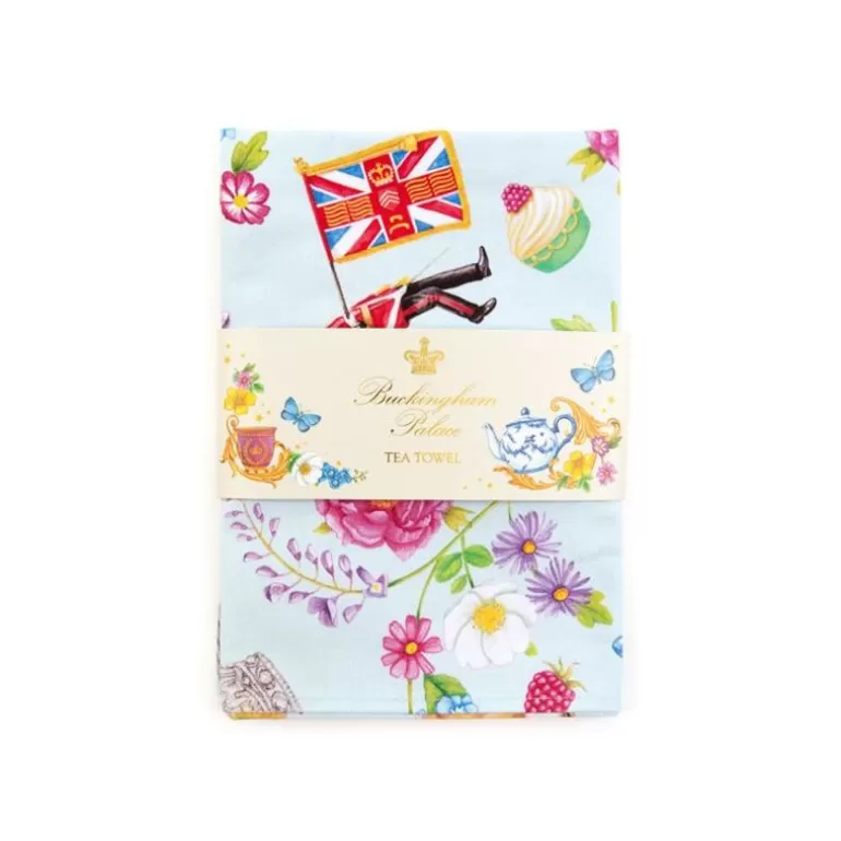 Royal Collection Shop Home Linens*The Summertime Blue Tea Towel