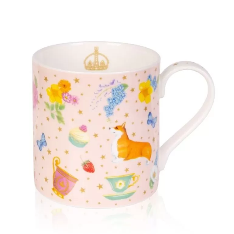 Royal Collection Shop Breakfast Table*The Summertime Pink Coffee Mug