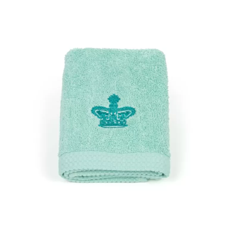 Royal Collection Shop Home Linens*Turquoise Face Cloth