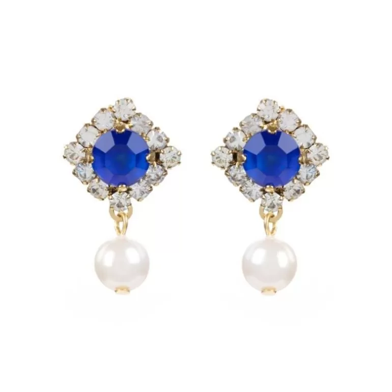 Royal Collection Shop Earrings*Vicki Sarge Drop Pearl Studs