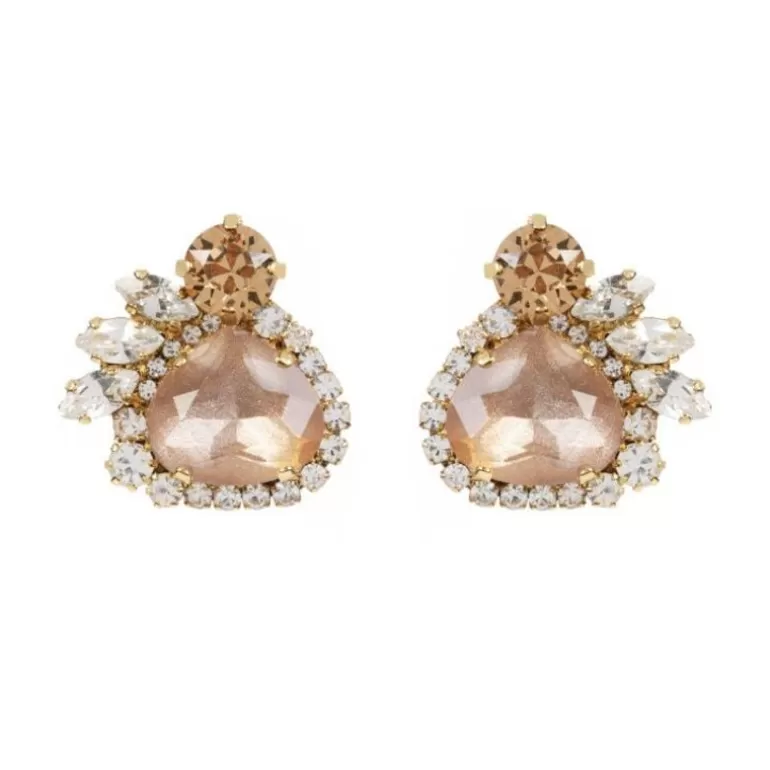 Royal Collection Shop Earrings*Vicki Sarge Pink Stud Earrings