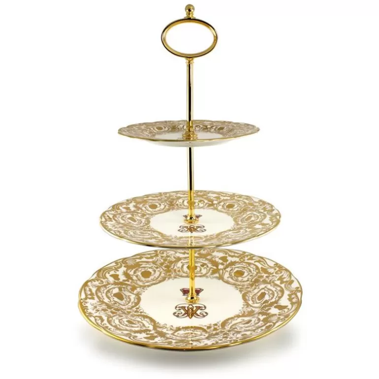 Royal Collection Shop Afternoon Tea*Victoria And Albert 3 Tier Cake Stand