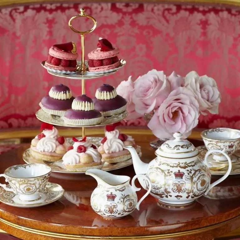 Royal Collection Shop Afternoon Tea*Victoria And Albert 3 Tier Cake Stand