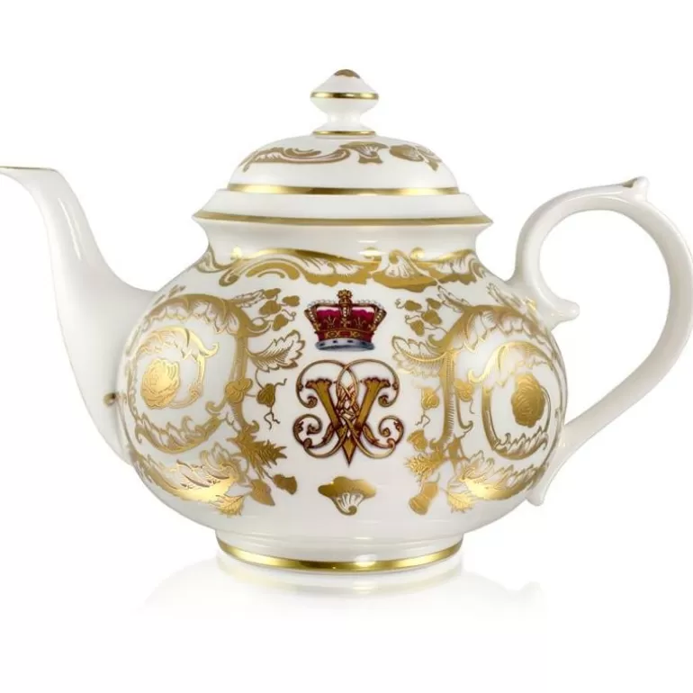 Royal Collection Shop Afternoon Tea*Victoria And Albert 4 Cup Teapot