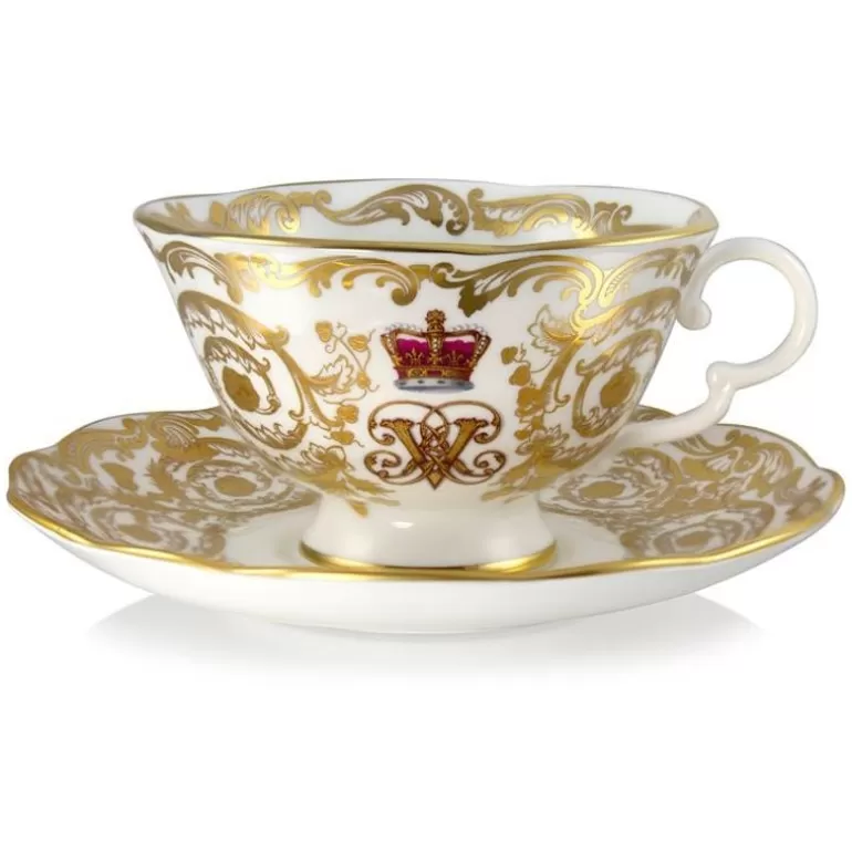 Royal Collection Shop Afternoon Tea*Victoria And Albert Teacup And Saucer