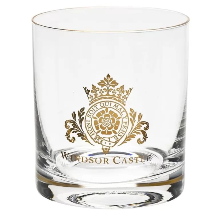 Royal Collection Shop Wine & Spirits*Windsor Castle Glass Tumbler