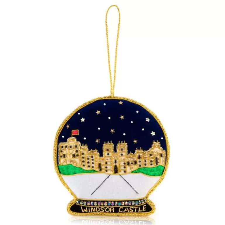 Royal Collection Shop Decorations*Windsor Castle Snow Globe Decoration